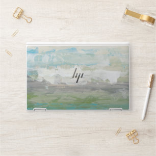 White Clouds Overlooking Beautiful Landscape HP Laptop Skin