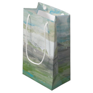 White Clouds Overlooking Beautiful Landscape Small Gift Bag