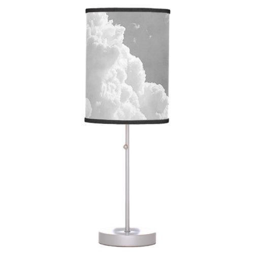 White Clouds Weather Graphics Cloudy Clipart Table Lamp