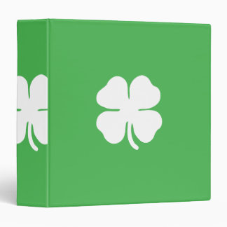 White Clover Leaf Binder