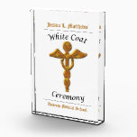 White Coat Ceremony Gold Medical, Custom Gift<br><div class="desc">Select from these variations of vertical gift items. You may personalize with the person's name and school. Earning their white coat is a very special and important point in the student’s life. Congratulate them with any of these items. Perfect gift to send to someone who has earned their white coat!...</div>