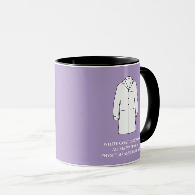 White Coat Ceremony Keepsake Physician Assistant Mug (Front Right)