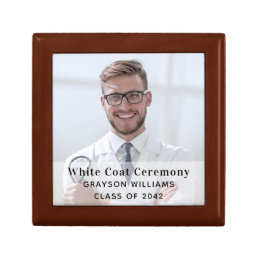 White Coat Ceremony Medical Photo Gift Box