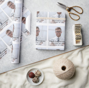 White Coat Ceremony Medical Photo  Wrapping Paper