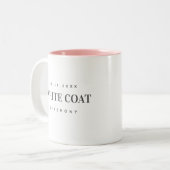 White Coat Ceremony Physical Therapist  Two-Tone Coffee Mug (Front Left)
