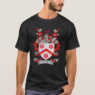 White Coat Of Arms | White Surname Family Crest T-Shirt