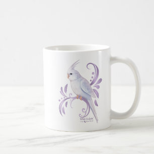 White Cockatiel Coffee Mug