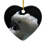 White Cockatoo Bird Ornaments