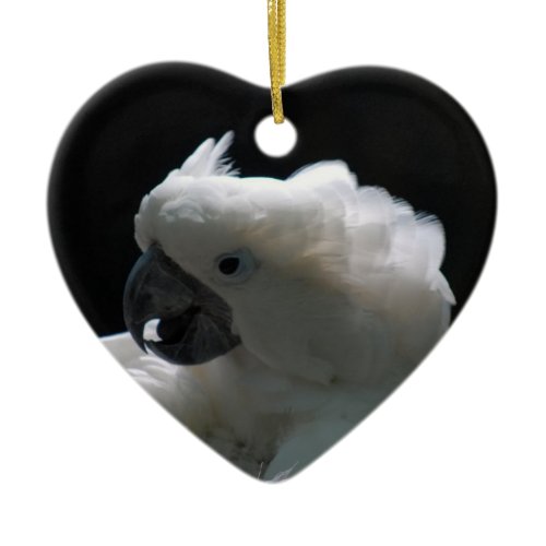 White Cockatoo Bird Ornaments