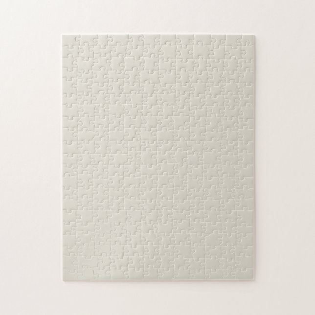 White Coffee Solid Color Jigsaw Puzzle (Vertical)