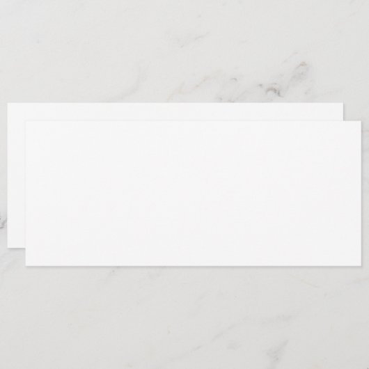 White Color 4 x 9.5 inch (Front/Back)