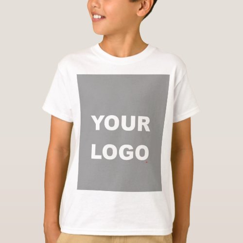 White Color Add Your Image Photo Picture Logo T_Shirt