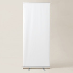 White Color Best Vertical Retractable Banner 
