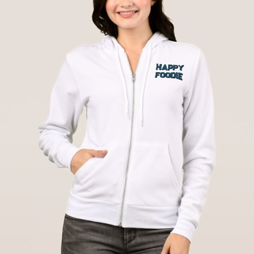 White color fullzipp sweatshirt for girls  women