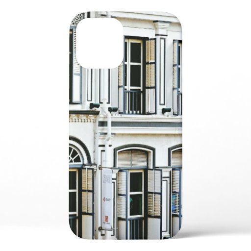 WHITE CONCRETE BUILDING DURING DAYTIME-4 iPhone 12 CASE