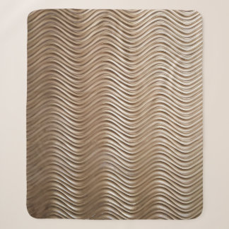 White concrete high-rise building sherpa blanket