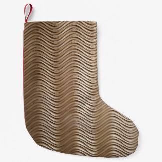 White concrete high-rise building small christmas stocking