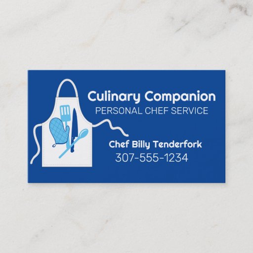 Customizable white cooking apron oven mitt utensils business... business card templates