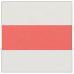 White Coral Stripes Pattern {pick your color} Fabric