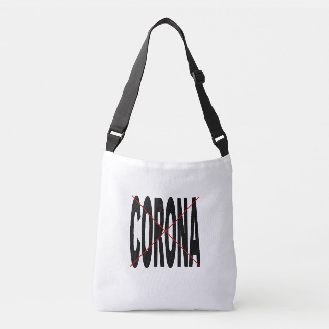 White CORONA X Shoulder Bag (Front)