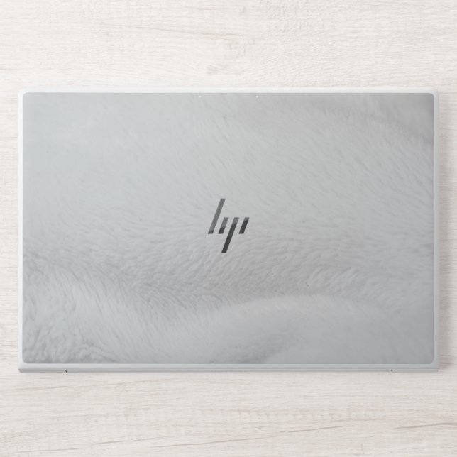 White Cotton HP EliteBook 850 G5/G6, 755 G5/G6 HP Laptop Skin (Front)