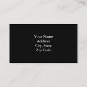 White Cow Business Cards (Back)