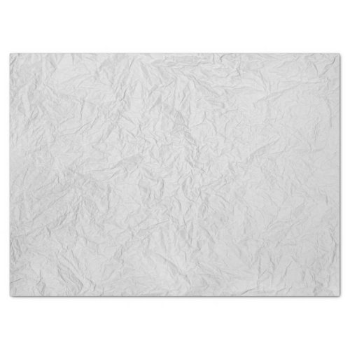 white crinkle tissue paper