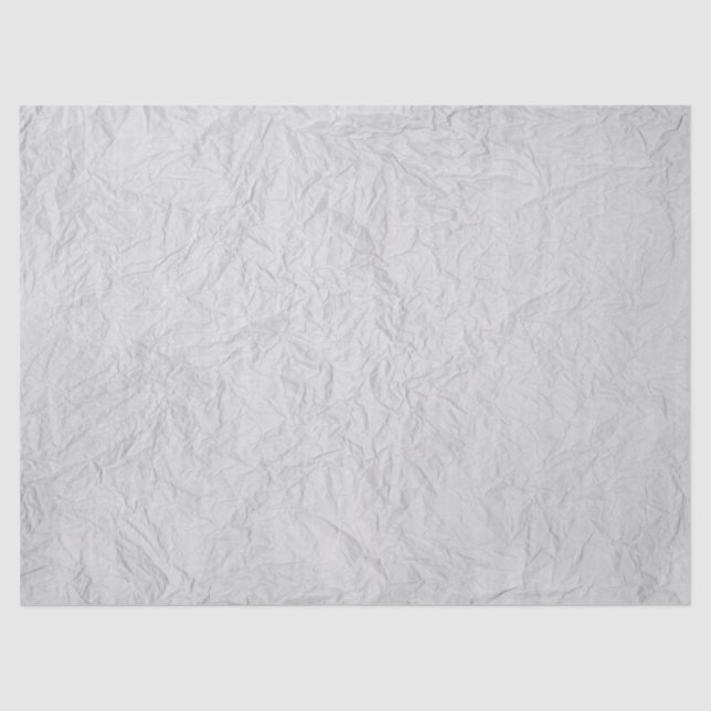 white crinkle tissue paper (Front)