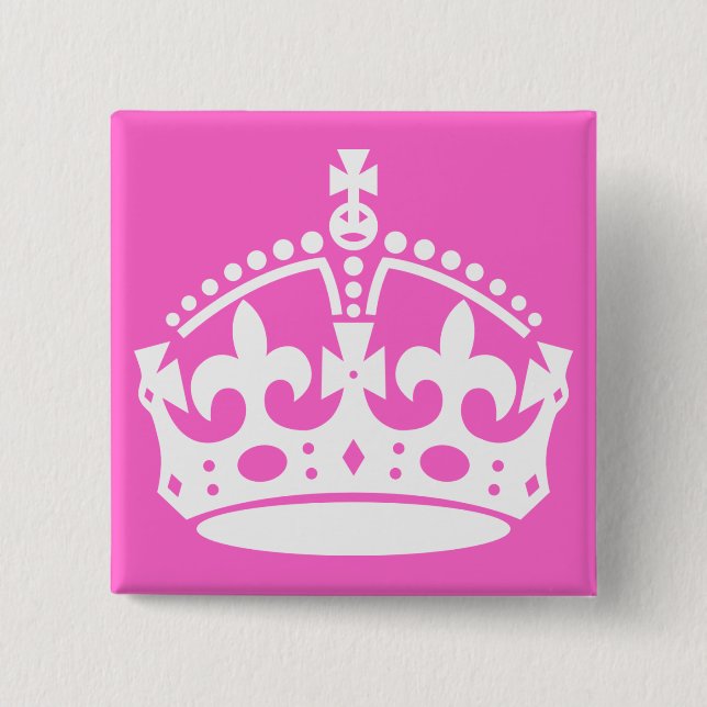 White Crown Button (Front)