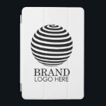 White Custom Business Logo Company Corporate iPad Mini Cover<br><div class="desc">Modern minimalist personalized business iPad Air Cover with business logo. Personalize to create your own design.</div>