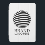 White Custom Business Logo Company Corporate iPad Mini Cover<br><div class="desc">Modern minimalist personalized business iPad Air Cover with business logo. Personalize to create your own design.</div>