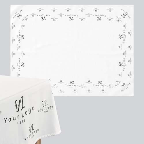 White Custom Business Logo Trade show Display Tabl Tablecloth