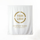 White Custom Company Logo Backdrop For Events