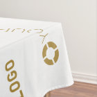 White Custom Company Logo Promotional Display