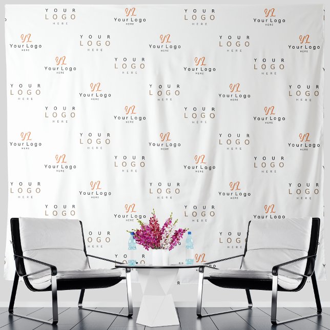 White Custom Two Logo Business Company H. Backdrop (Creator Uploaded)