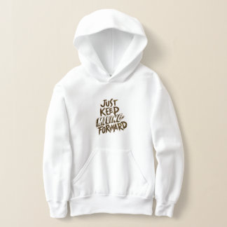 White Customized Hoodie with Pockets