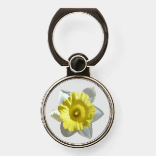 White Daffodil Phone Grip