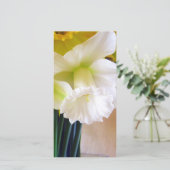 White Daffodil photocard (Standing Front)