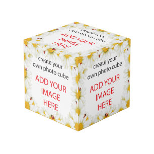 White Daisies and LadyBugs  Frame ADD YOUR IMAGES