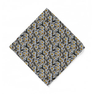 White Daisies Bandana