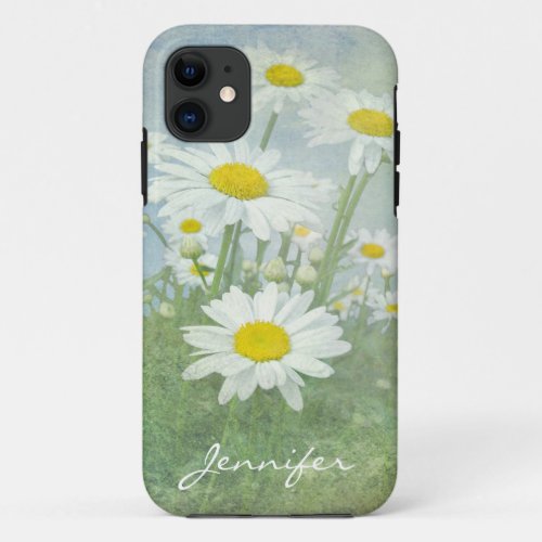 White Daisies iPhone 11 Case