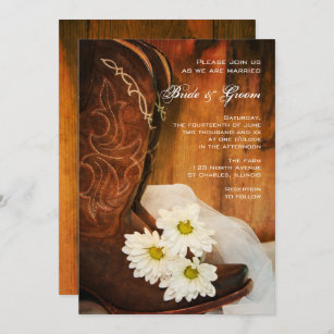 Western Themed Wedding Invitations - 100% Satisfaction Guaranteed! | Zazzle