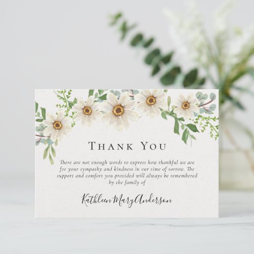 White Daisies Funeral Sympathy Floral 
