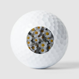 White Daisies Golf Balls