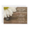 White Daisy and Barn Wood Wedding Rehearsal Dinner