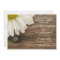 White Daisy and Barn Wood Wedding Rehearsal Dinner