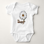 White Daisy Baby Bodysuit
