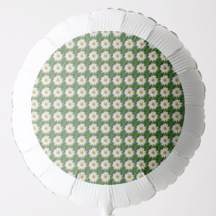 White Daisy Balloon