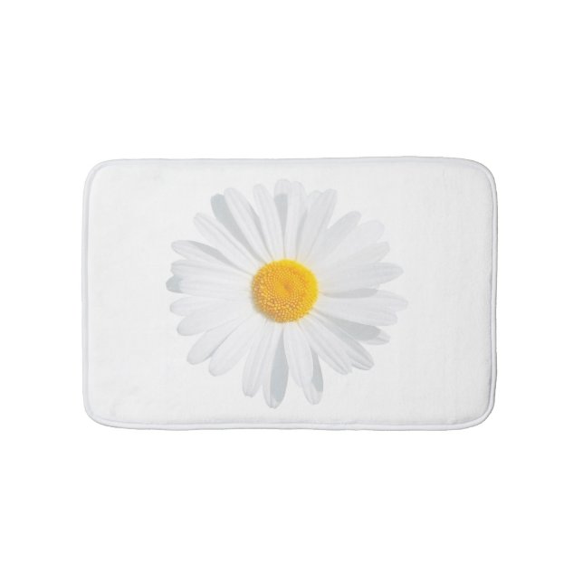 white daisy bath mat (Front)