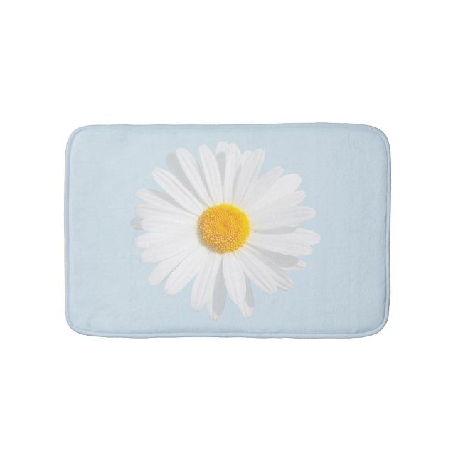 white daisy bath mat (Front)